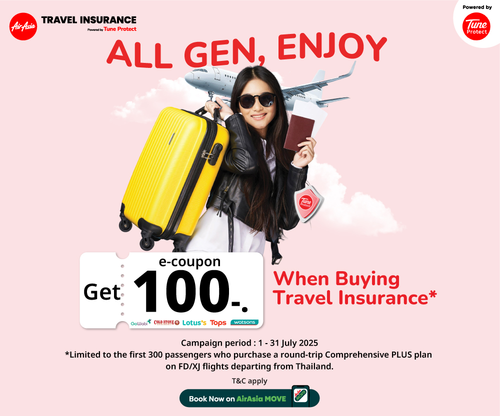 All GEN, Enjoy! Get a 100 THB e-coupon (1–31 July 2025)