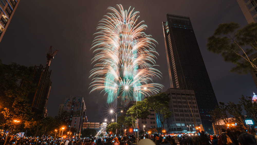 เคาท์ดาวน์ต่างประเทศ, ไต้หวัน Taipei 101