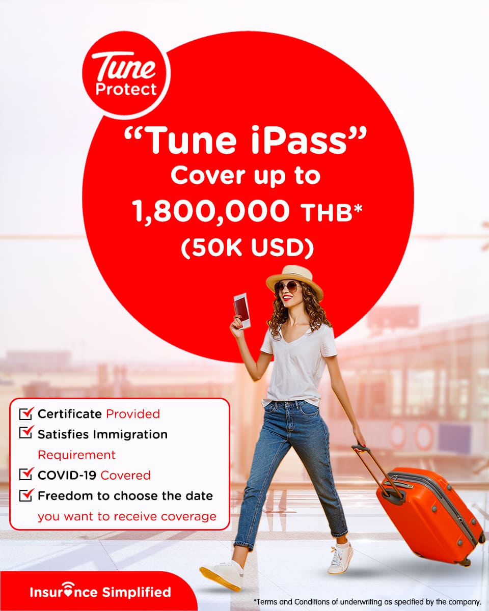 thailand travel insurance, tune ipass